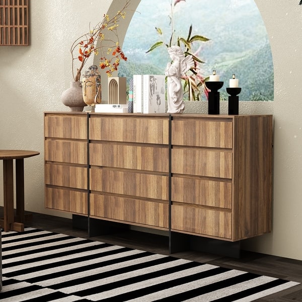 living spaces dresser brown Mattea Slinky And Mesh Mini Dress With Scarf - Dark Chocolate