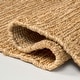 preview thumbnail 5 of 33, JONATHAN Y Griffin Rustic Farmhouse Woven Jute Solid Area Rug