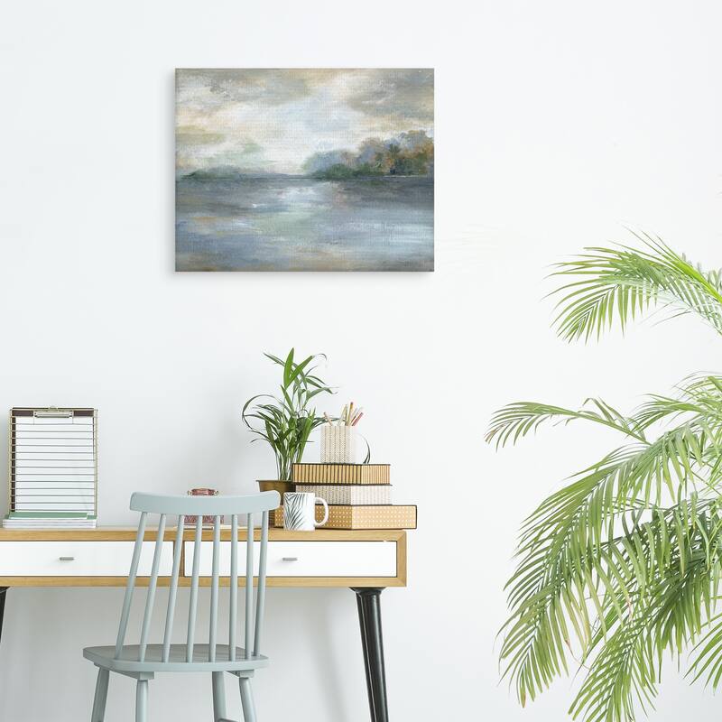 Blue Ethereal by Nan Canvas Art Print