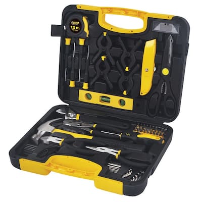 Steel Grip Multi-Tool Set Black/Yellow 76 pc.
