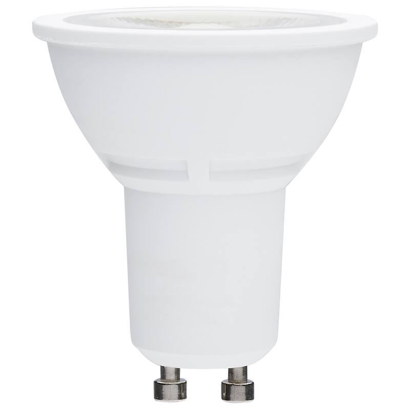 5.5W MR16 LED GU10 Base 4000K 40 Deg. Beam Angle 2-Card - White - White