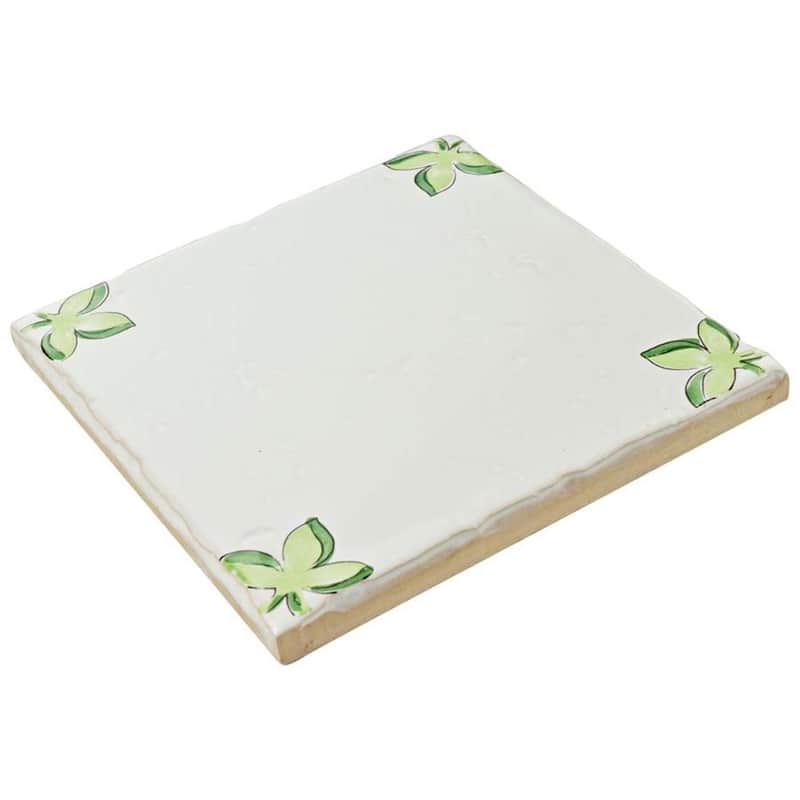 Merola Tile 5.125x5.125-inch Nove Taco Paterna Ceramic Wall Tile