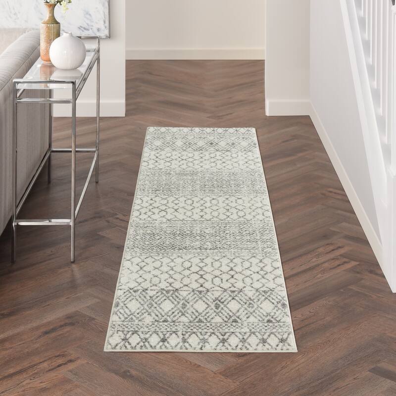 Nourison Passion Moroccan Boho Tribal Geometric Area Rug