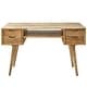 preview thumbnail 1 of 5, Marlon 45"W Mango Wood 4 Drawer Desk