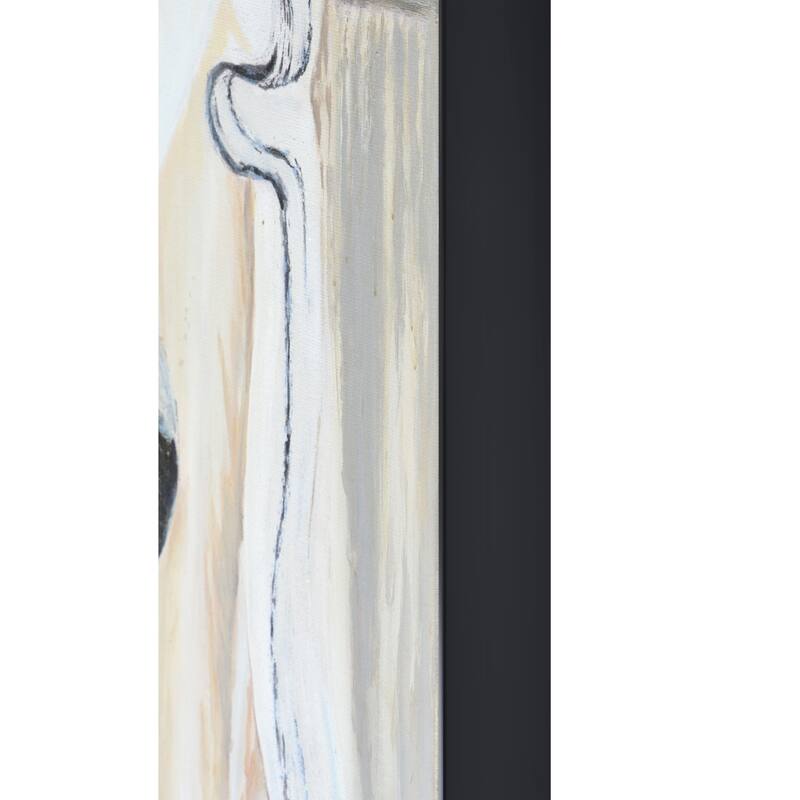 Renwil Soyuz 36" Wide Canvas Art, Black