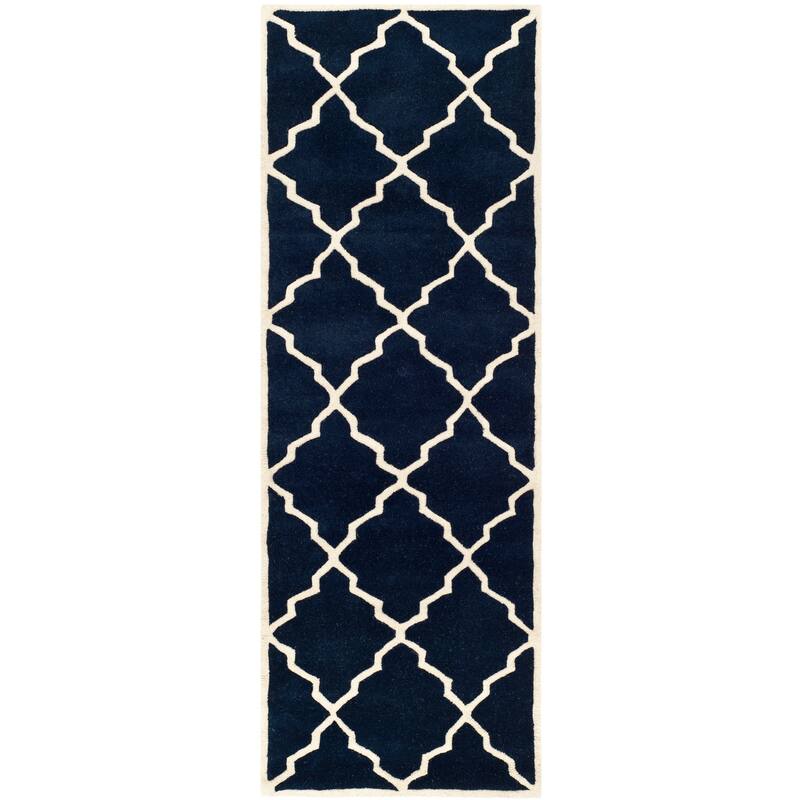 SAFAVIEH Handmade Chatham Nhuong Modern Moroccan Wool Rug
