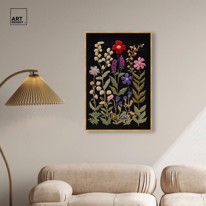 Fiber Flora on Fathomless Canvas by Art Remedy