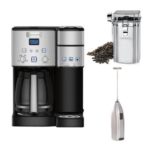 Cuisinart Coffee Center 12-Cup Coffeemaker and Brewer with Canister Bundle