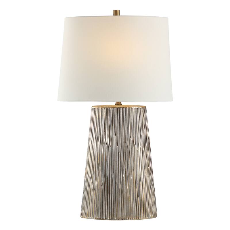 Everren Calma 30.0" Height Table Lamps, Grey Rock