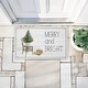 preview thumbnail 3 of 7, Stupell Winter In Aspen Merry & Bright Printed Outdoor Door Mat, design by Danielle Murray, 18"x30"
