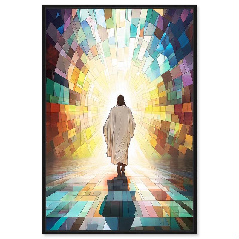 Journey into Glory Canvas by Art Remedy - Black - 16" x 24"