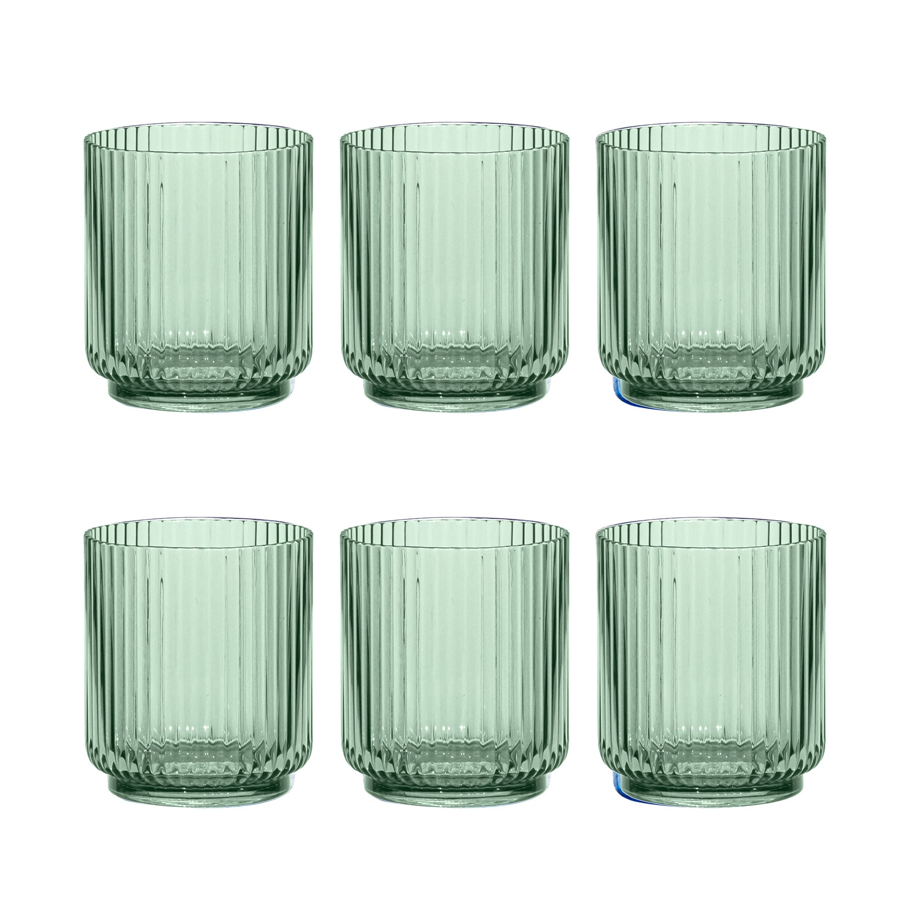 Abode Homewares Mesa Acrylic Drinking Glass - 15 oz - Set of 6