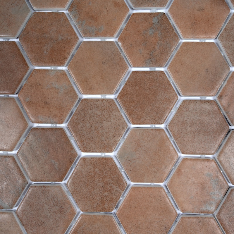 Lucenza 12x12 in. Matte Recycled Glass Hexagon Mosaic Wall and Floor Tile (5.28 sq ft/case, 6-Pack)