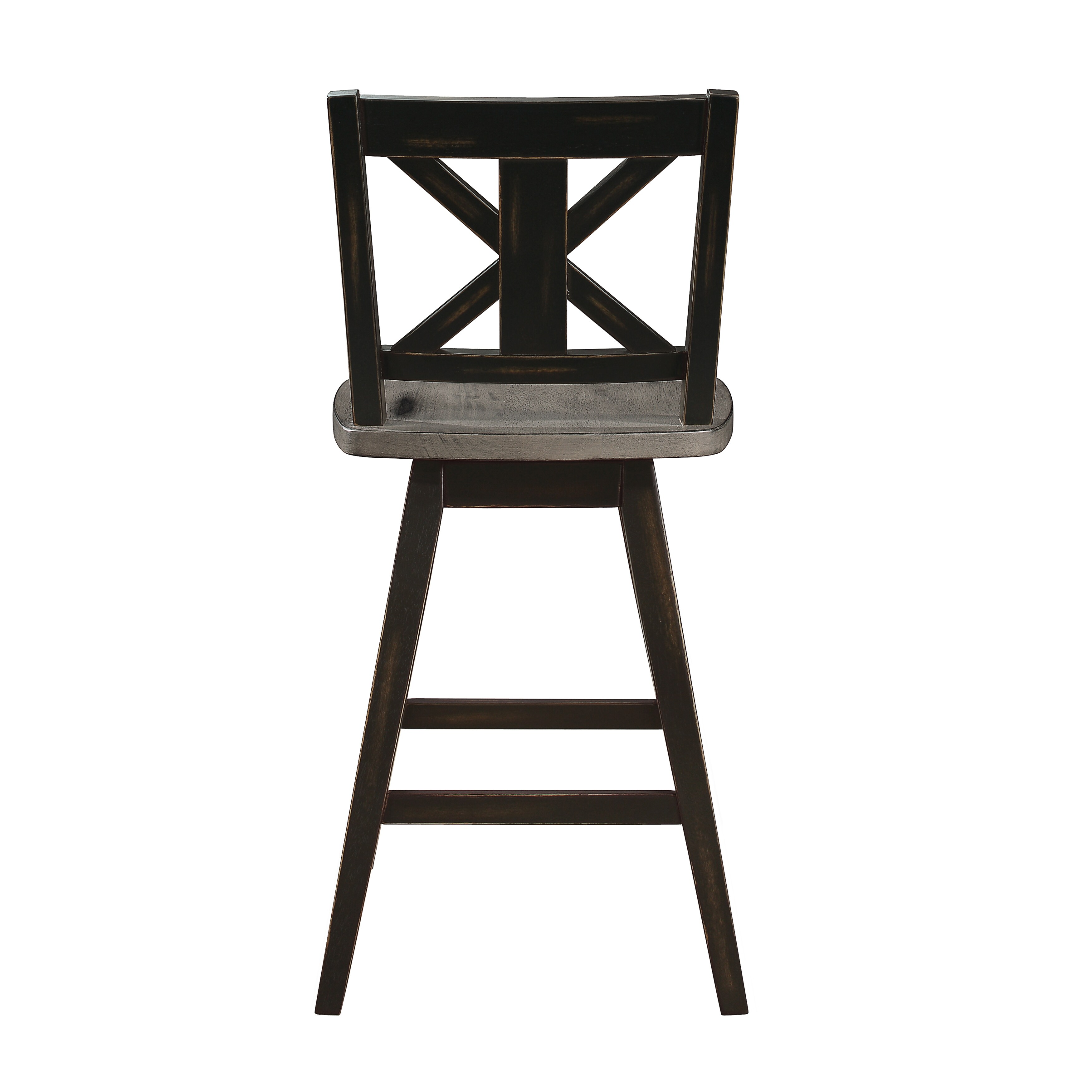 Roux Swivel Counter Height Barstool Set Of 2 Overstock 30965080