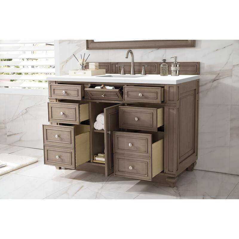 James Martin Vanities 157-V48-3WZ Bristol 48" Free Standing Single