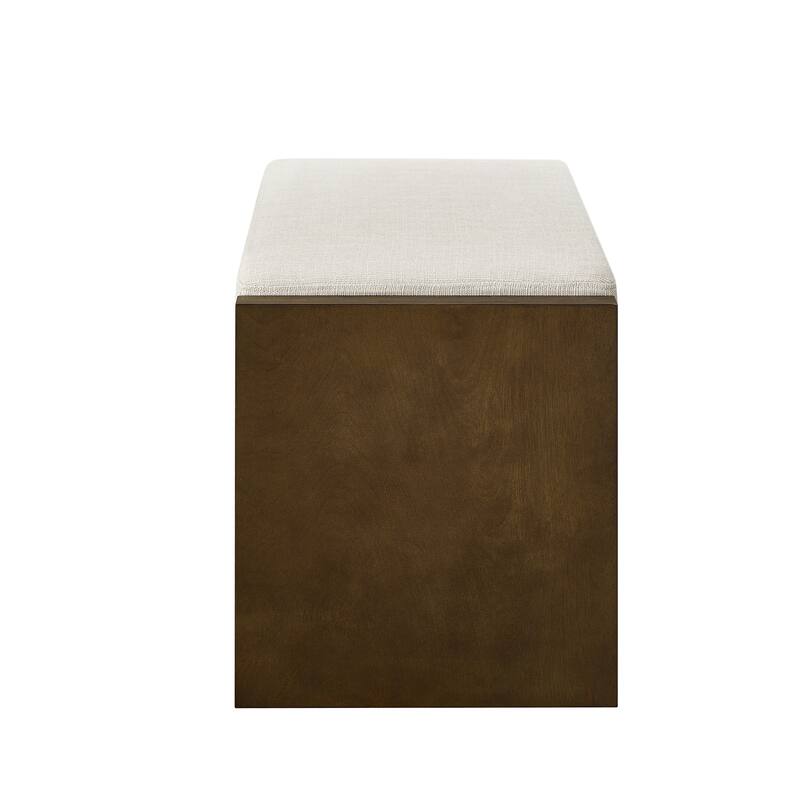 40/47 Inch Storage Bench End Bed Bench with Shoe Rack