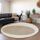 preview thumbnail 123 of 132, Premium Washable Super Soft Modern Zen Mayfield Rug Ivory - 8' x 8'