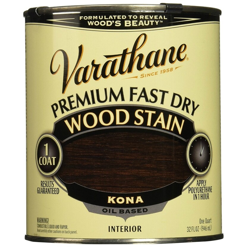 Shop Varathane 262010 Premium Fast Dry Oil Based Wood Stain Kona