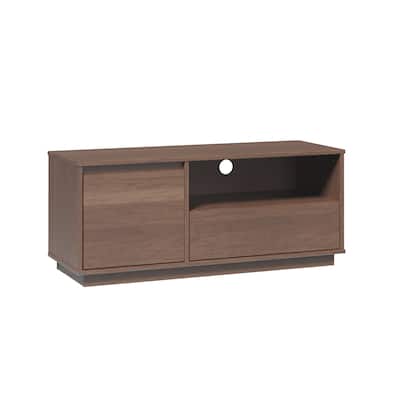 Lucas Mid Century Walnut Media Console TV Stand