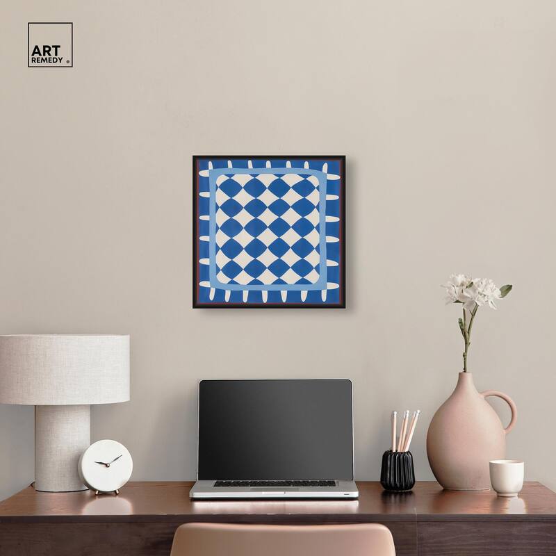 Framed in Color Canvas by Art Remedy