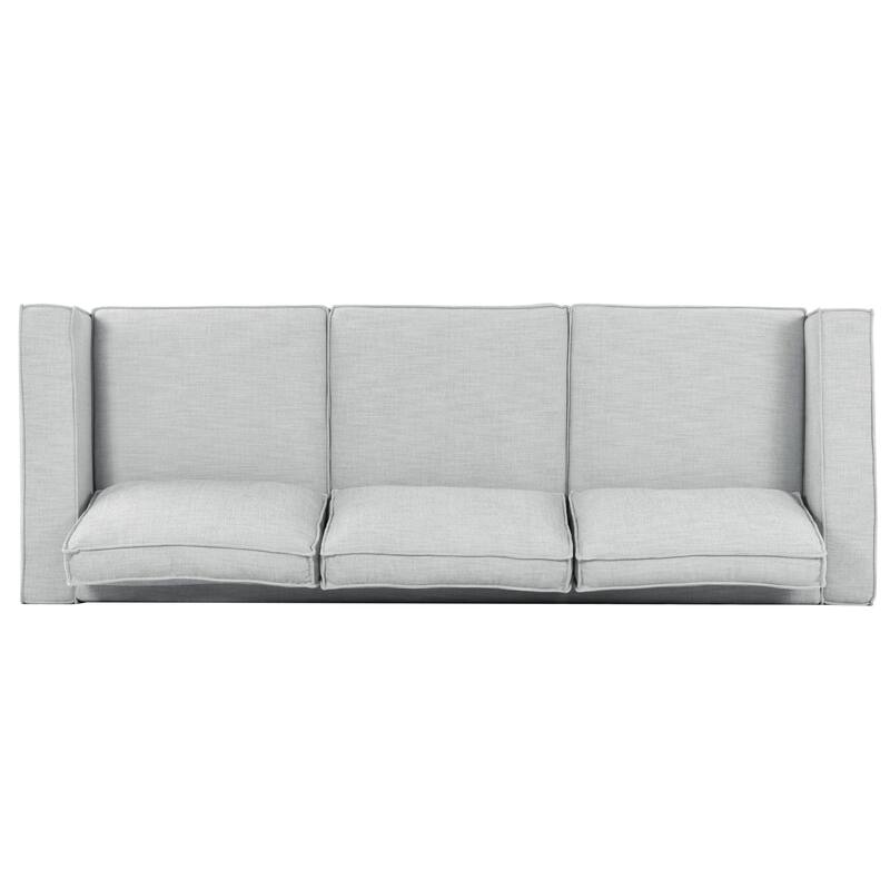SAFAVIEH Couture Kalyna 3.5-Seater Sofa - 96"W x 33"D x 33"H