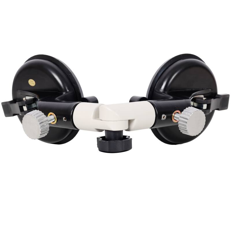 3-in-1 Adjustable angles 90-270 degrees Suction Cup Tool for Seam Joining - Black