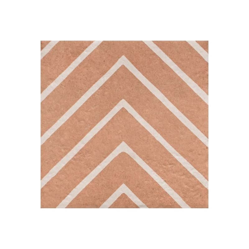 Verity Woven 8x8 Matte Porcelain Encaustic Tile - Floor, Wall, Backsplash