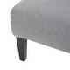 preview thumbnail 37 of 43, Kassi Contemporary Slipper Accent Chair by Christopher Knight Home