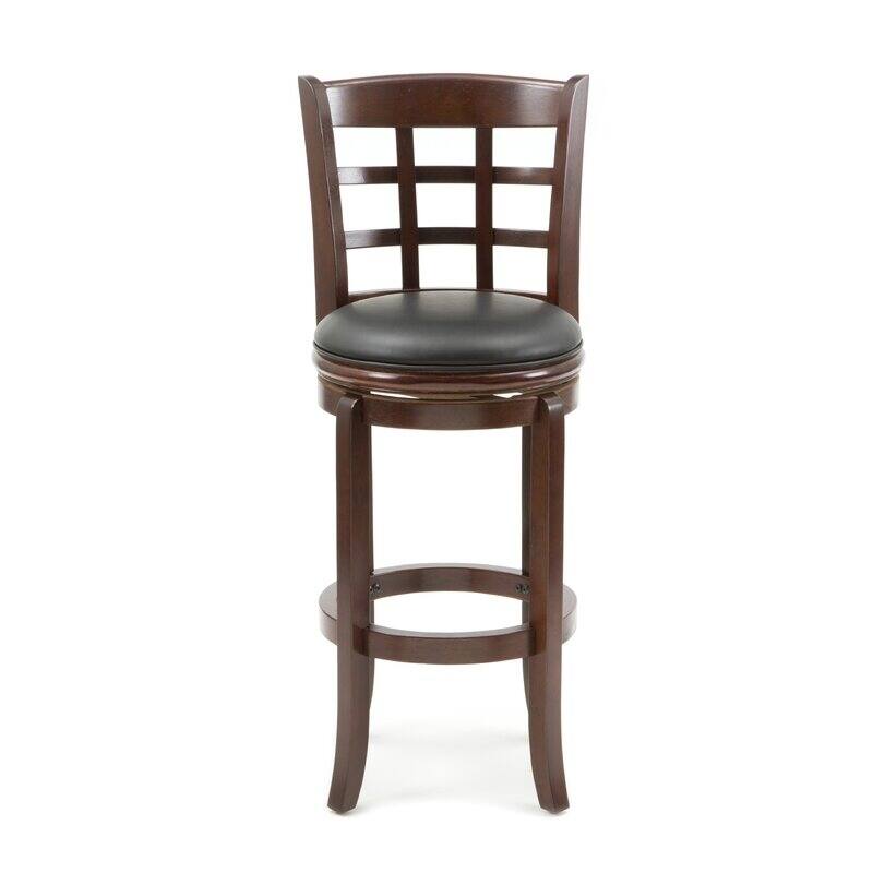 Kyoto Rubberwood 29-inch Swivel Stool