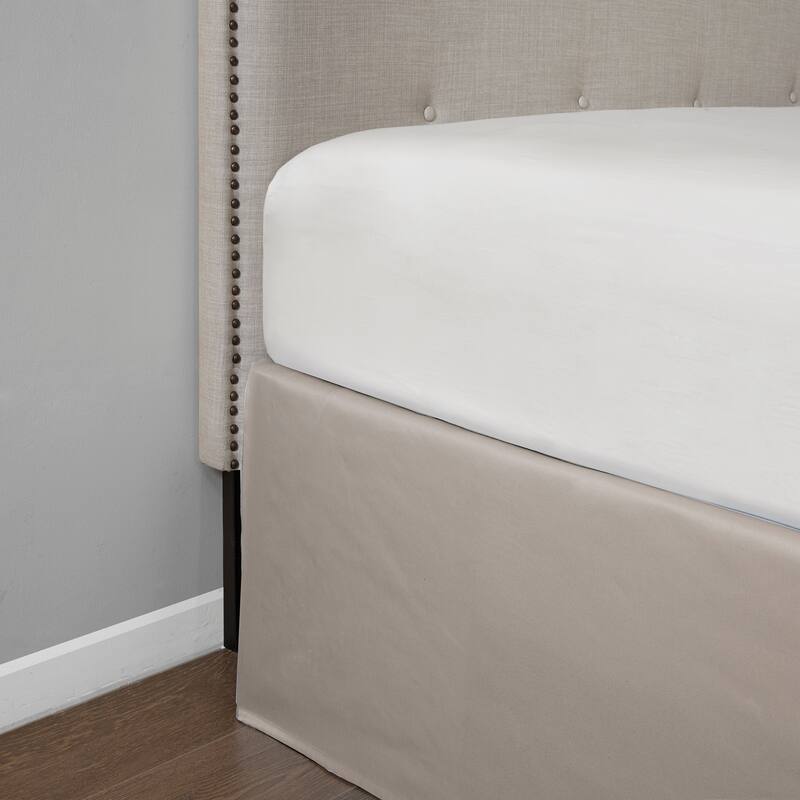 Madison Park Simple Fit Wrap Around Adjustable 26-inch Drop Bedskirt