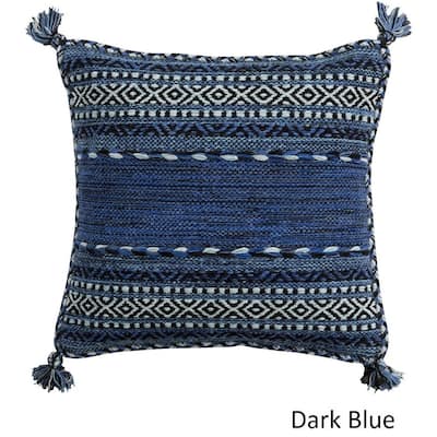 Artistic Weavers Southwest Tassels 22-inch Poly or Feather Down Filled Pillow