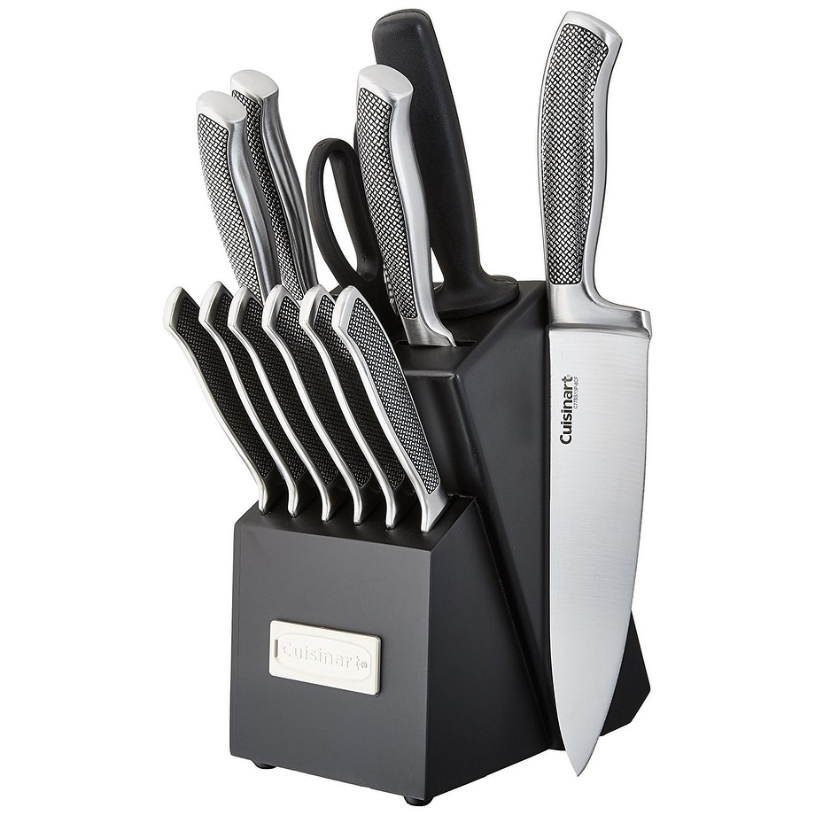 Cuisinart Graphix 15-Piece Stainless Steel Cutlery Block Set