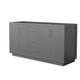 Option Dark Gray / Brushed Nickel Hardware