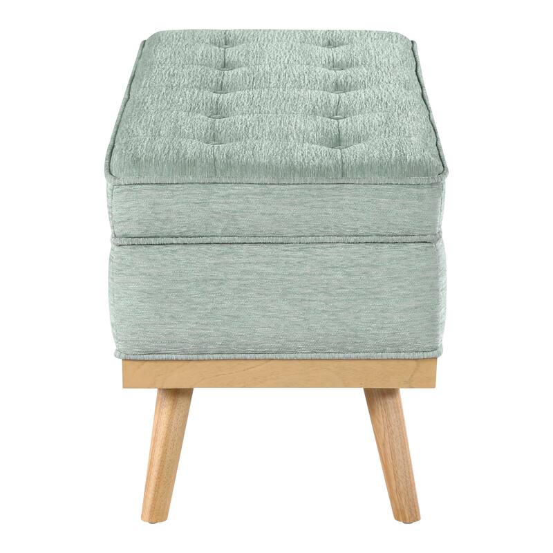 Carson Carrington Sastamala Mid-century Storage Bench