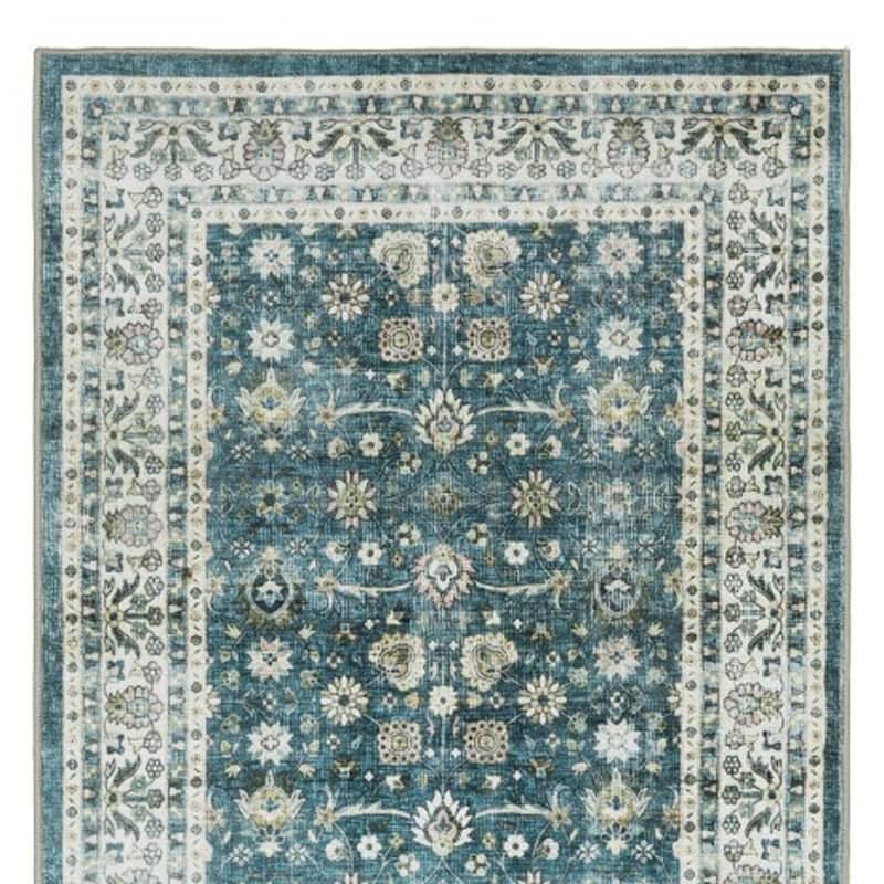 HomeRoots Oriental Traditional Runner Area Rug