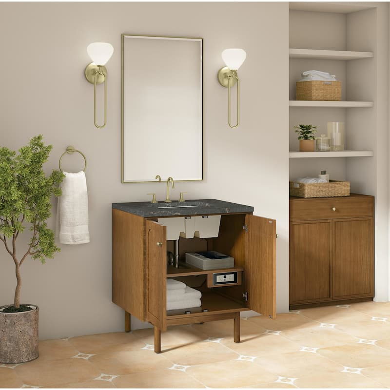 James Martin Vanities 545-V30-3PBL Laurent 30" Single Basin Poplar