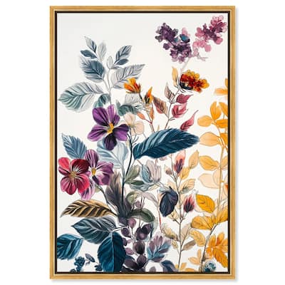 Iris Indigo I Canvas by Art Remedy