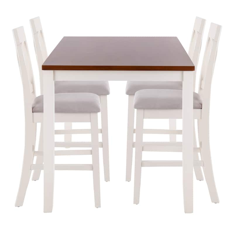 The Gray Barn Finlay 5-Piece Counter Height Dining Set