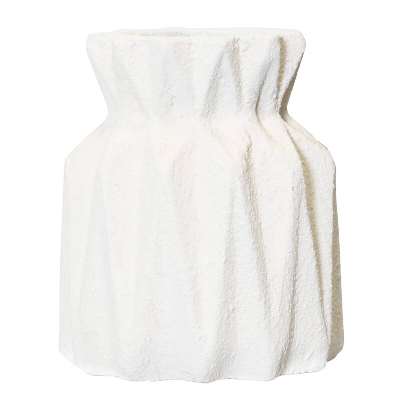 Harp & Finial Acosta - Ceramic Vase - Matte Cream - Extra Small