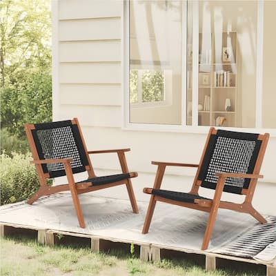 Outdoor 2 pieces Acacia Wood Chair