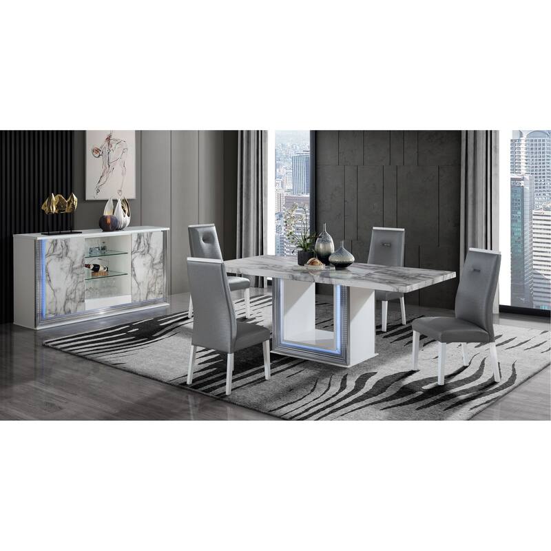 MOON WHITE MARBLE buffet
