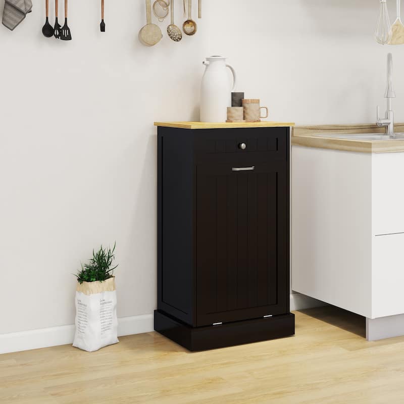 RR Kitchen Trash Cabinet