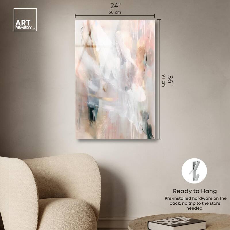 Drifting Colors I Acrylic by Art Remedy, Ready to Hang