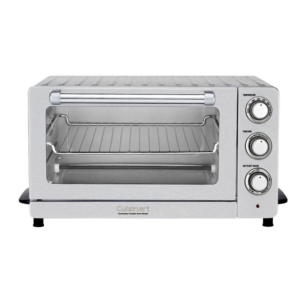 onderwijzen kiezen Ontwaken Cuisinart TOB-60NFR Toaster Oven Broiler with Convection, Silver, Certified  Refurbished - Overstock - 27120612