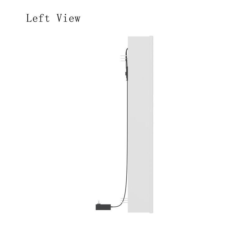 Wall LED Bathroom Cabinet with Lighting and Defogger Medicine Cabinet