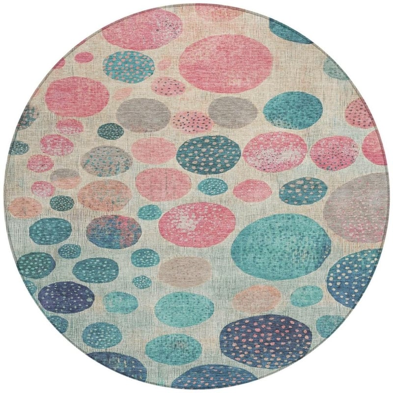 HomeRoots Geometric Transitional Rectangle Outdoor Rug