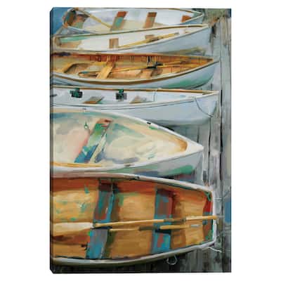 Dockside by Studio Arts Canvas Art Print