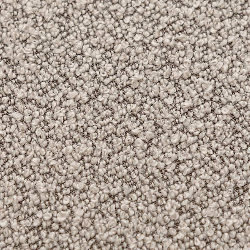 KINWELL 23" W Boucle Upholstered Footstool Ottoman Sofa Chair Footrest