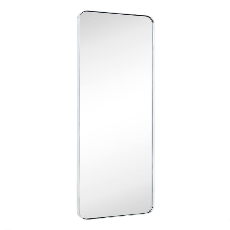 TEHOME Kengston Modern & Contemporary Rectangular Bathroom Vanity Mirror - 20'' x 55'' - Chrome