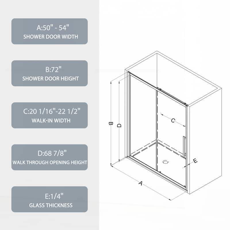 Advanced Sliding Shower Door with Innovative Design and Premium Features